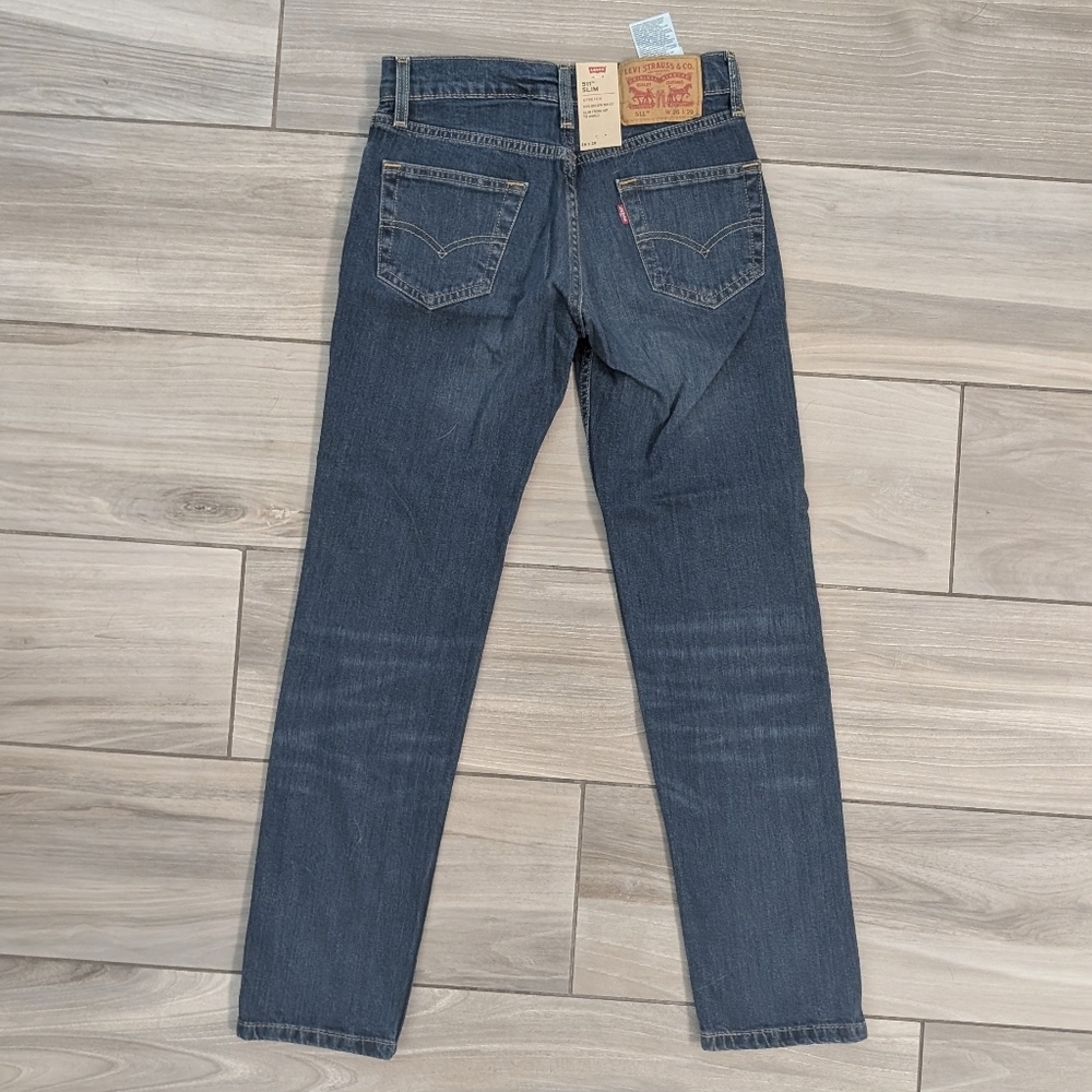 🥁 Levi's 511 Slim Stretch Jeans NWT - Picture 7 of 9